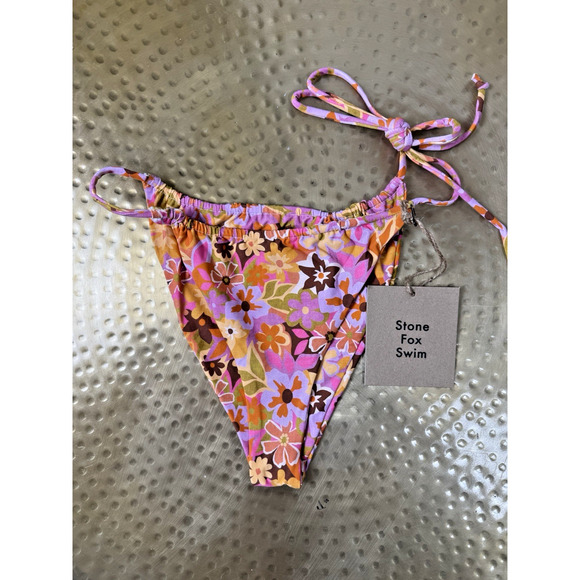 Stone Fox Swim Other - NWT Stone Fox Swim River Bottom Retro Pop XL Pink Floral Boho Hippie Modern XL